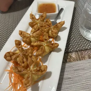 Rangoons Not bad, average