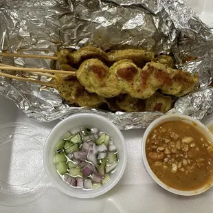 Chicken Sa-Tay
