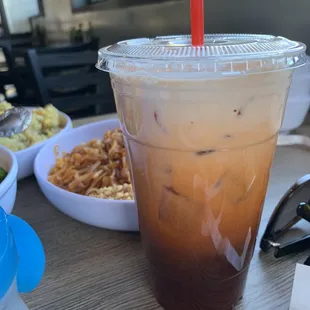 Of course can't forget Thai iced tea :)