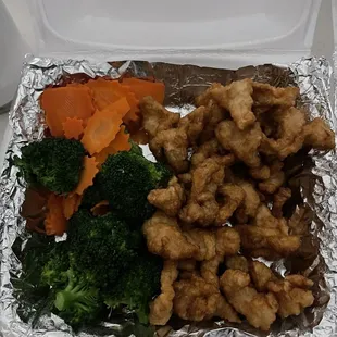 Orange chicken