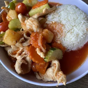 Sweet &amp; Sour chicken