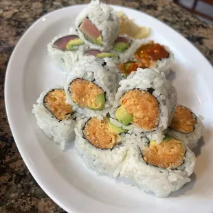 Black Pepper Tuna Roll Spicy Roll