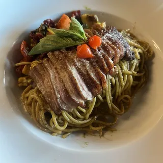 Pasta Kee Mow with Duck