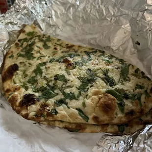 Garlic naan