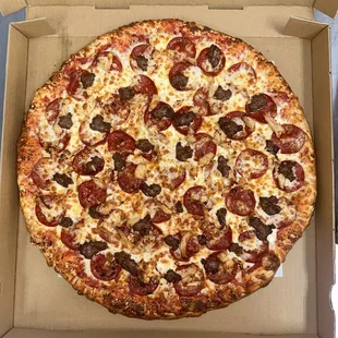 All Meat Pizza