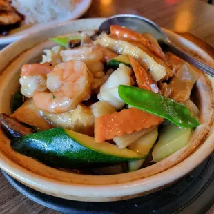 Seafood Claypot