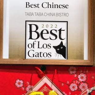 An accolade well deserved!