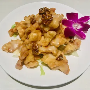 Honey Walnut Prawns