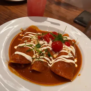 Lobster Enchiladas