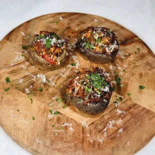 Stuffed Mushrooms with Spanish Chorizo