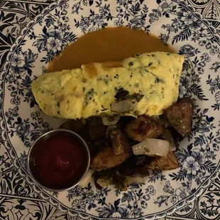 Tabard omelet