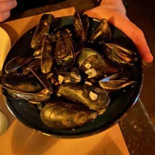 Mussels - so many!! And some were huge!!