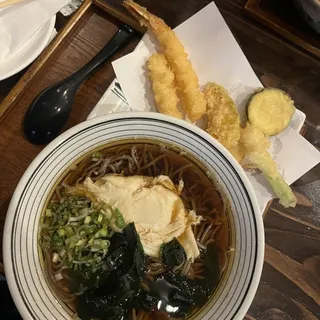 Tempura Soba ( hot )
