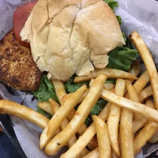 Mahi Mahi Sandwich