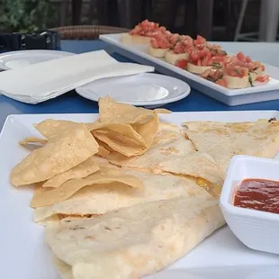nachos, food
