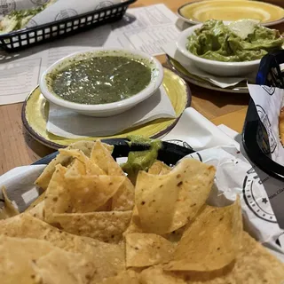 Chips and 2 Salsas