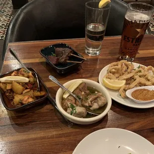 The sweet breads stole the show again, everything was tasty, but yes in the mollejas!