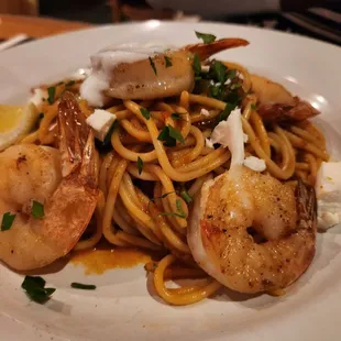 pasta dish, pasta, food