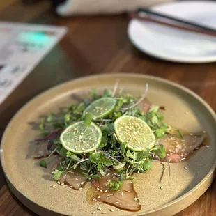 Kanpachi Carpaccio