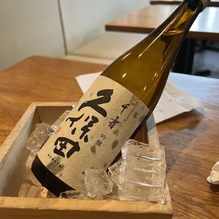 Bottle of sake