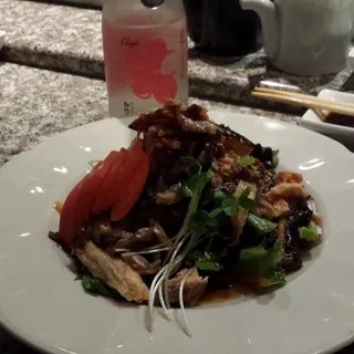 Salmon Skin Salad