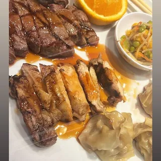 Beef Teriyaki and Chicken Teriyaki