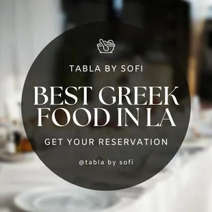 Best greek food in LA