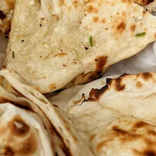 Garlic and Butter Naan