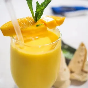 Mango Lassi - a guests' favorite at Tabla Indian Restaurant