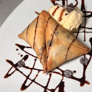 Chocolate Samosa