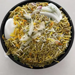 Gongura Chicken Biryani