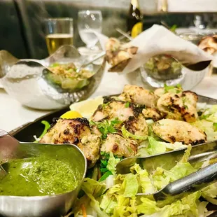 Chicken Malai Methi Kebab