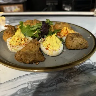 Knighton Deviled Sliders with Chicken