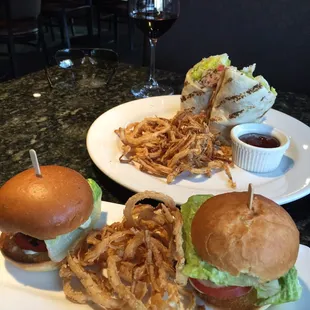 Bacon Wrapped Scallop Sliders