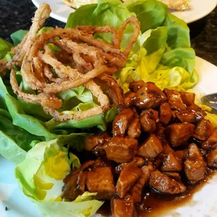 Shrimp Lettuce Wraps