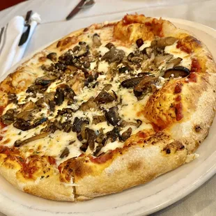 Wild Mushroom Pizza