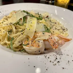 Wow. Fantastic shrimp carbonara!  I smashed it $29