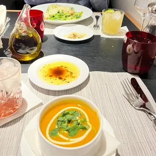 Soup and Caesar Salad