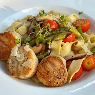 Seared Scallop Pasta