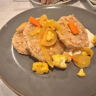 Fried green tomatoes