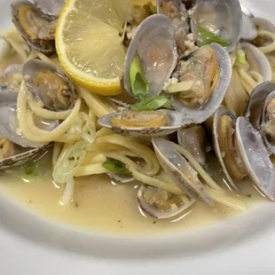 Linguini &amp; Clams.
