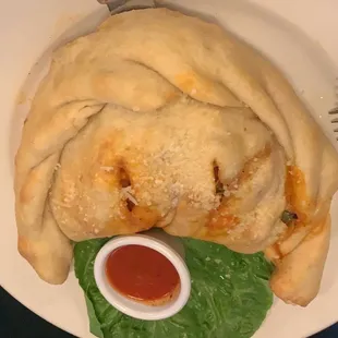 Baked Meat Lovers Calzone