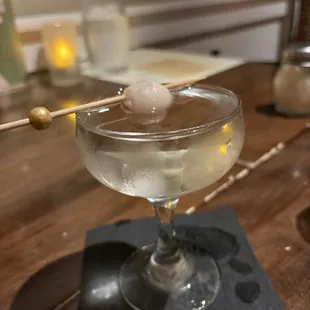 Lychee Martini.