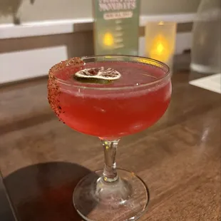 Spicy Hibiscus Mezcalita.