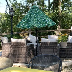 Patio seating