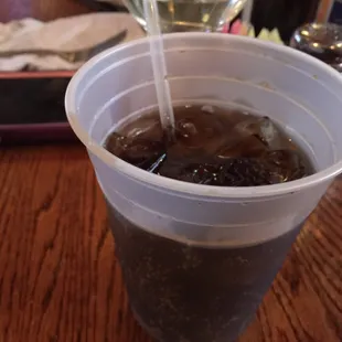 My Diet Coke went from a glass to plastic what a extremely classy place. Never again.