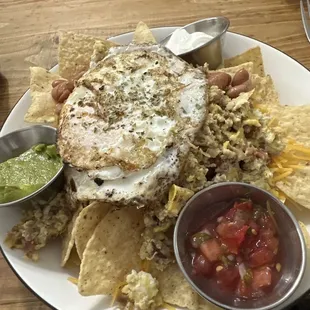 Breakfast nachos