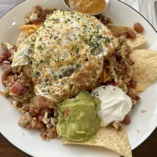 Breakfast nachos