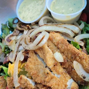 Fried Chicken Salad