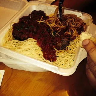 Spaghetti and Meatballs